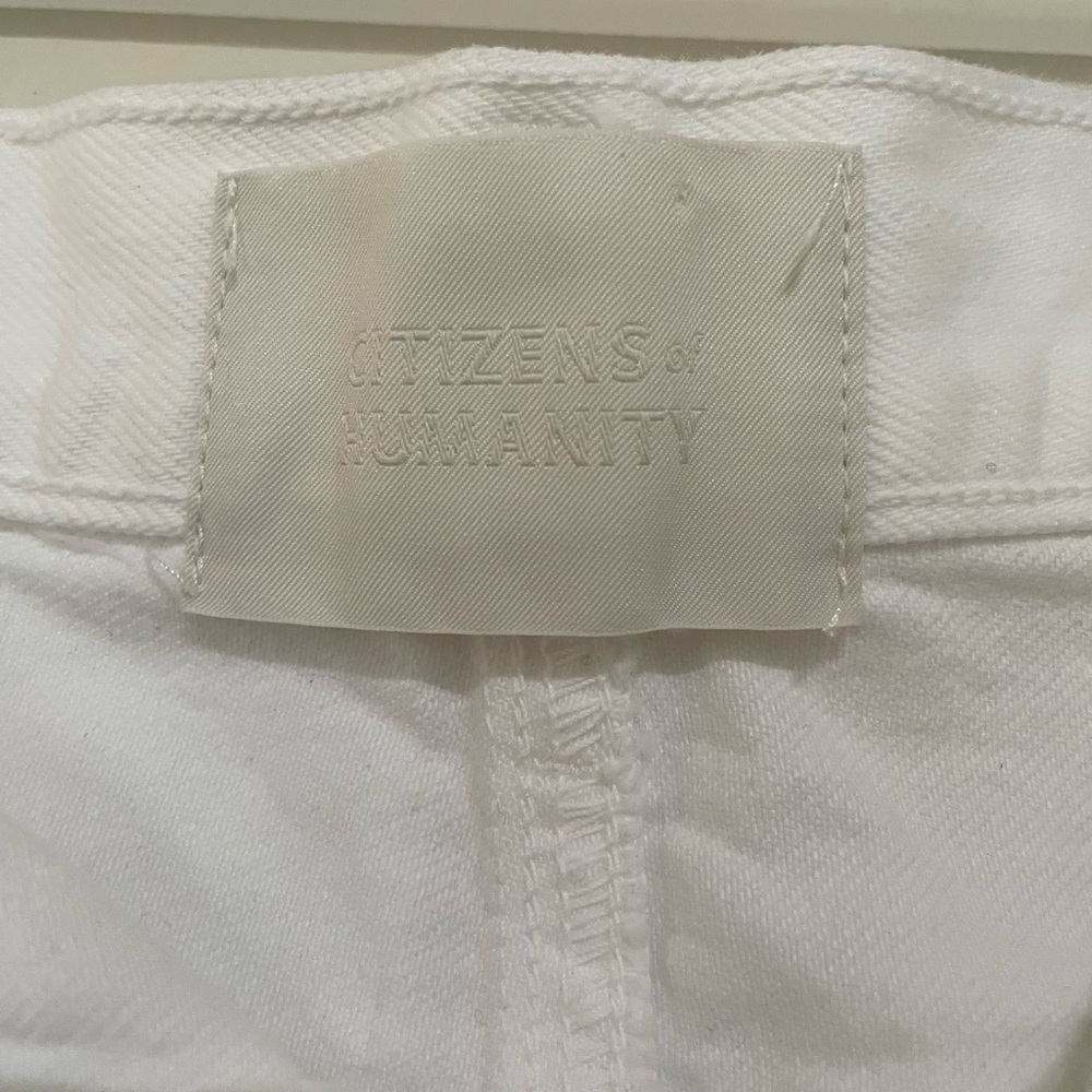 Citizens Of Humanity Ivory Denim Skirt - Picture 3 of 7